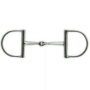 Coronet Fishback (Triangle) Big Dee Ring Snaffle Bit - 5" - New