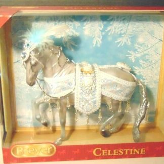 Breyer 2018 TR Christmas Holiday Celestine - Silver Grey - NIB