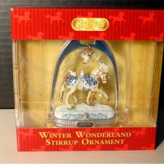 Breyer 2017 Winter Wonderland Holiday Stirrup Ornament NIB