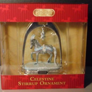 Breyer 2018 Celestine Holiday Stirrup Ornament NIB