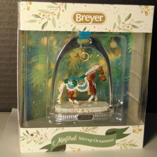 Breyer 2019 Minstrel Holiday Stirrup Ornament NIB