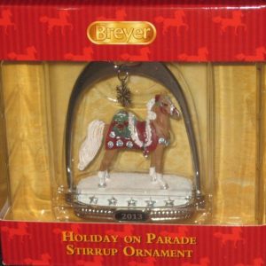 Breyer 2013 Holiday On Parade Holiday Stirrup Ornament - NIB
