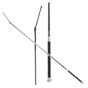 Fleck Superflex Premium Dress Whip - Black + Leather Grip - 110 cm Germany New