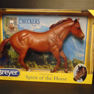Breyer TR Mountain Trail Horse QH Checkers #1831