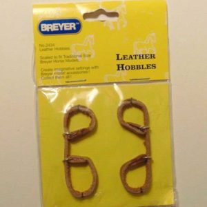Breyer TR Model Horse Stable Accessory - Leather Hobbles #2434 - 1996 NIP
