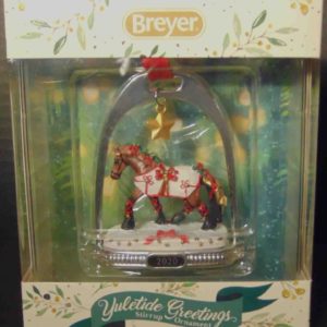 Breyer 2020 Yuletide Greetings Holiday Stirrup Ornament NIB