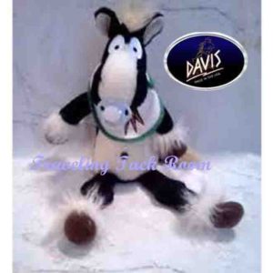 Davis Manufacturing Plush Colt w/ Baby Bib & Pacifier - Buckshot - New w/ Tags
