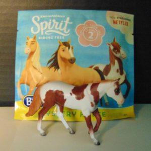 Breyer SM Spirit Blind Bag Series 2 Chestnut Tobiano Boomerang 2018 #9245