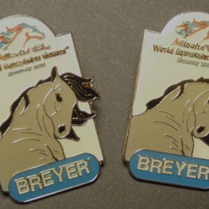2 Breyer Esprit Head World Equestrian Games Pins - New