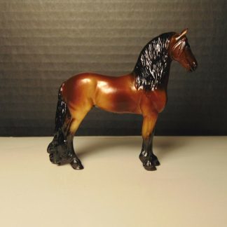 Breyer Stablemates Horse Crazy Collection 2 SR Bay Standng Friesian - 97248 - New