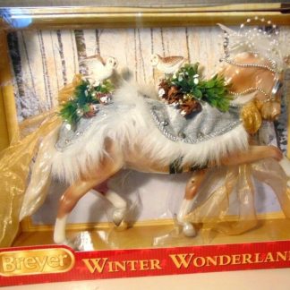 Breyer 2017 TR Christmas Holiday Winter Wonderland - Golden Palomino - NIB